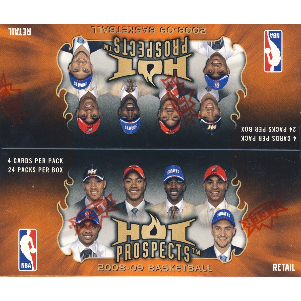 2008-09 Fleer Hot Prospects Basketball 24ct Retail 20-Box Case