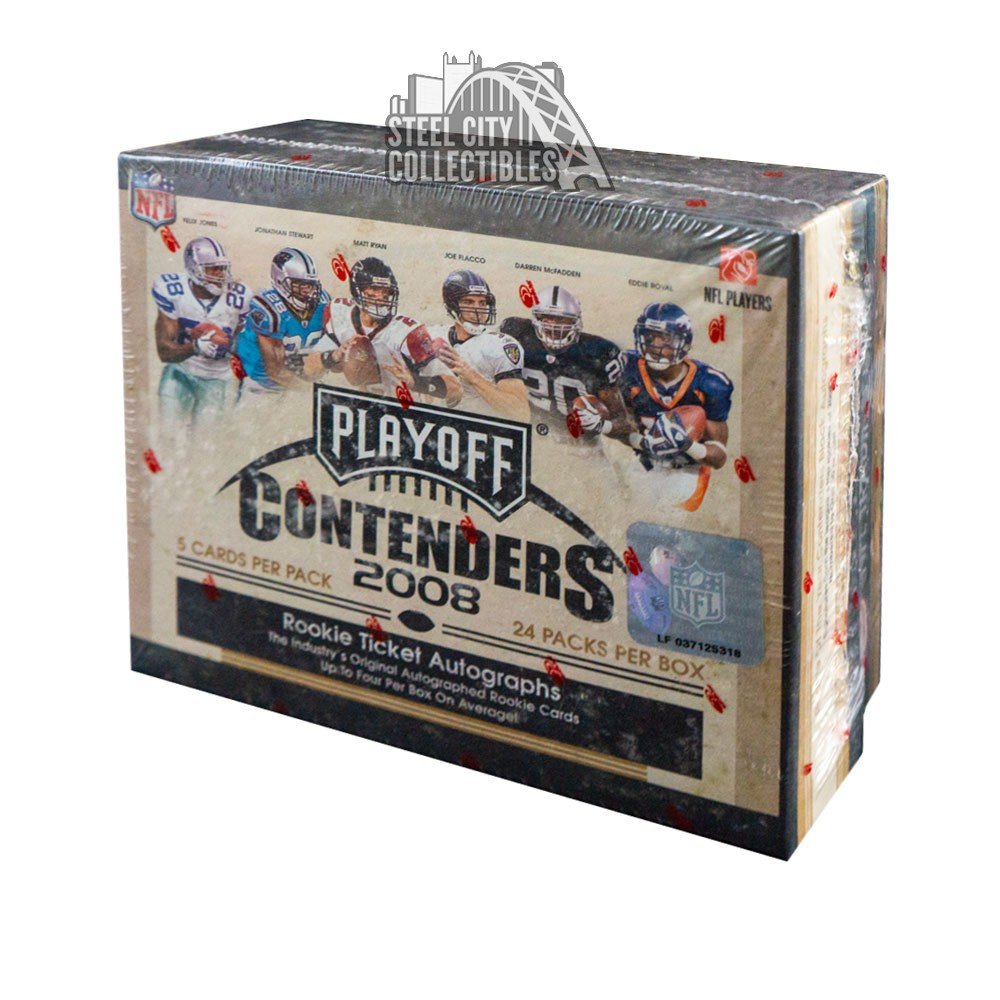 2007 Playoff NFL Playoffs Football Hobby Box