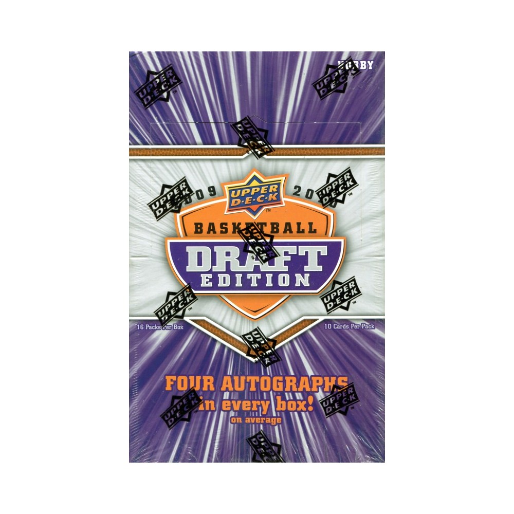 2009 10 Upper Deck Draft Edition Basketball Hobby Box Steel City