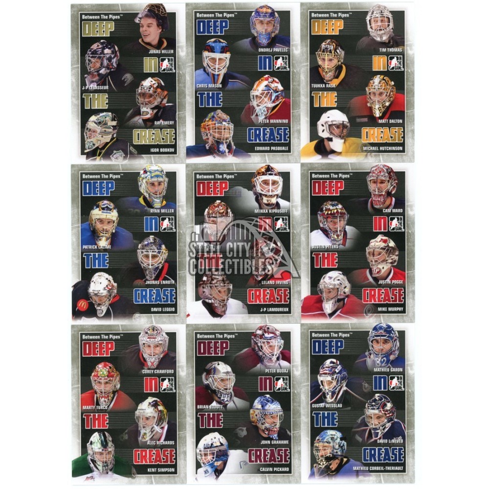 201011 In The Game Between The Pipes Hockey Deep in the Crease 25Card