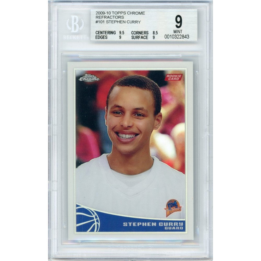 Stephen Curry Autographed 2009-10 Topps Rookie Reprint Card