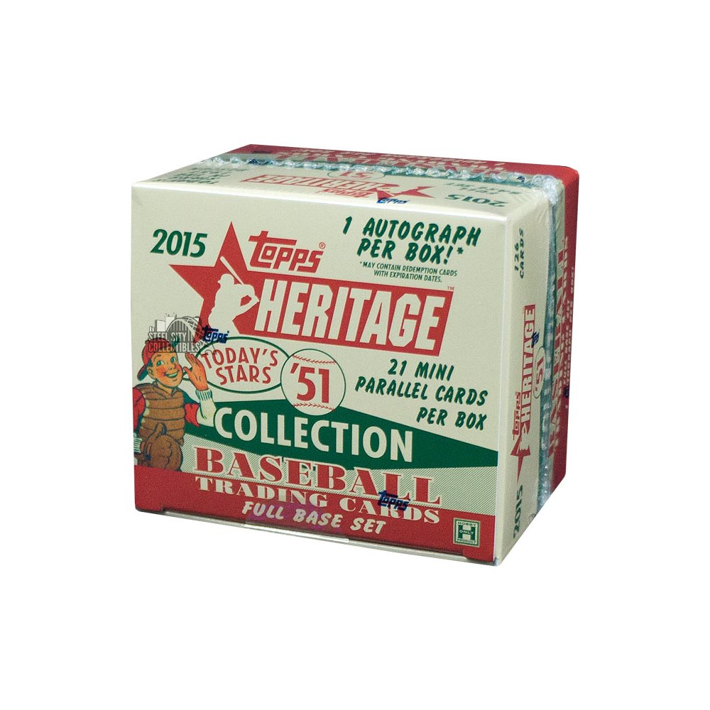 2015 Topps Heritage '51 Collection Baseball Hobby Box Set