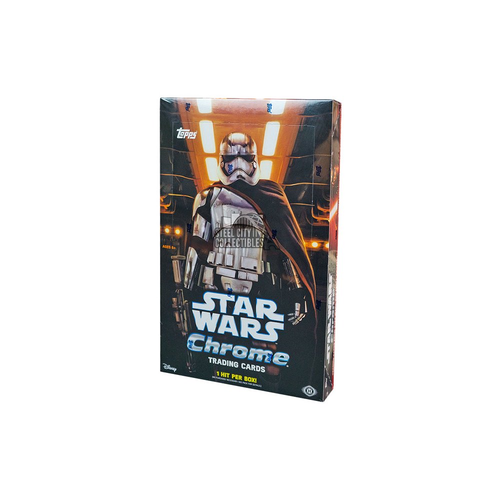 2016 topps star wars the force awakens chrome