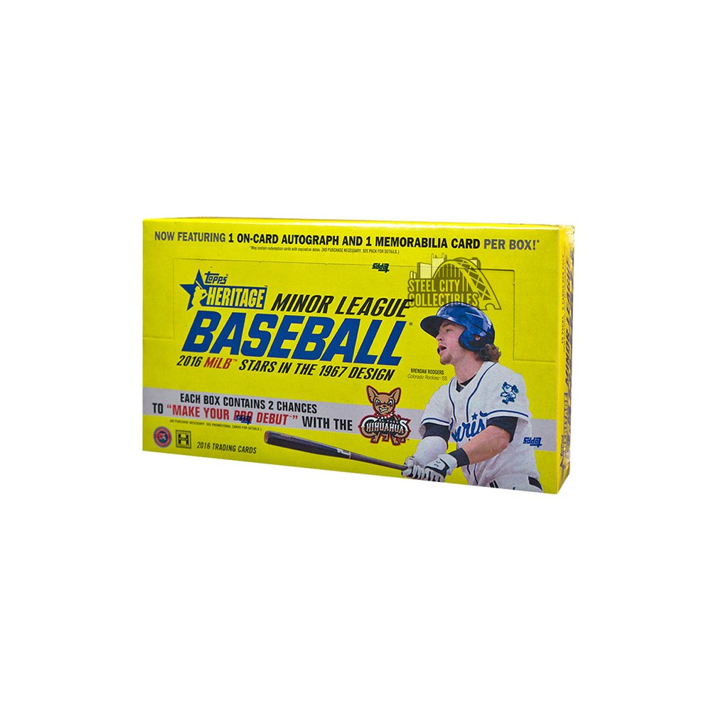  2018 Topps Heritage Minor League Clubhouse Collection