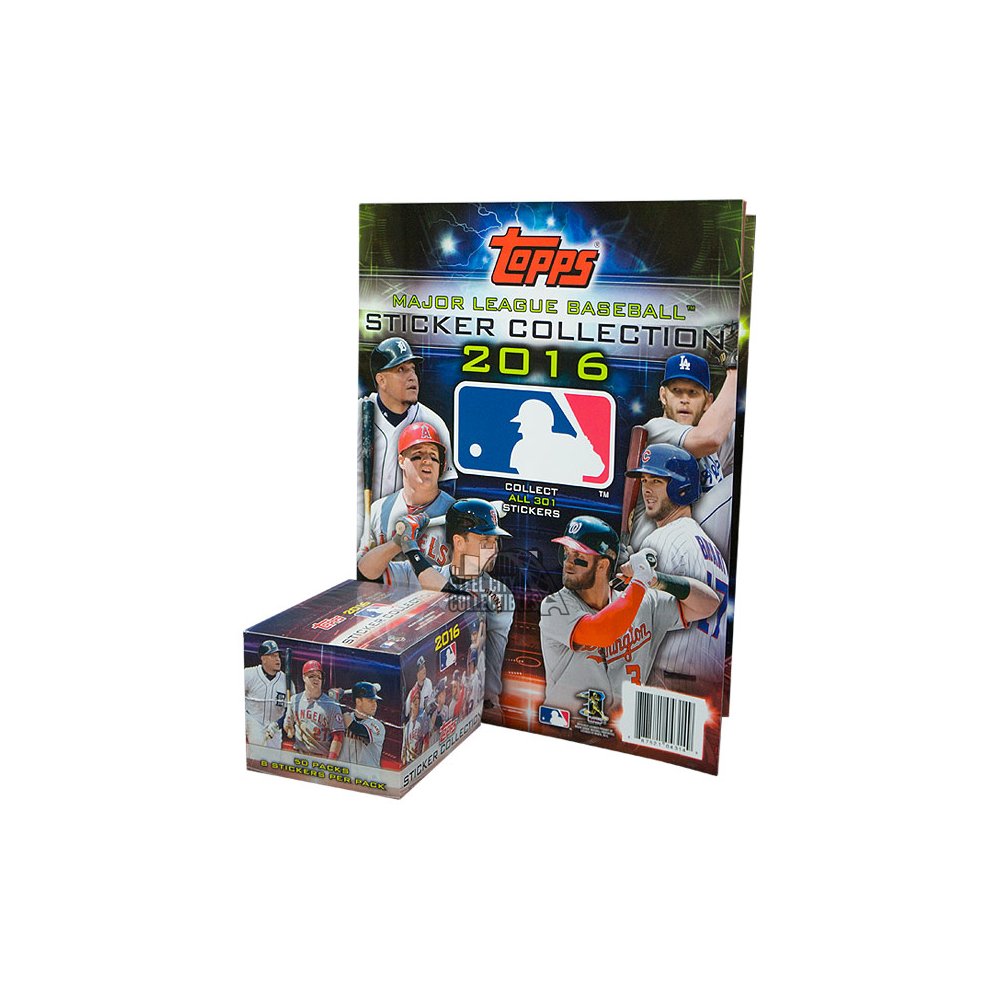 Topps MLB 2016 - Sticker Collection - ALBUM