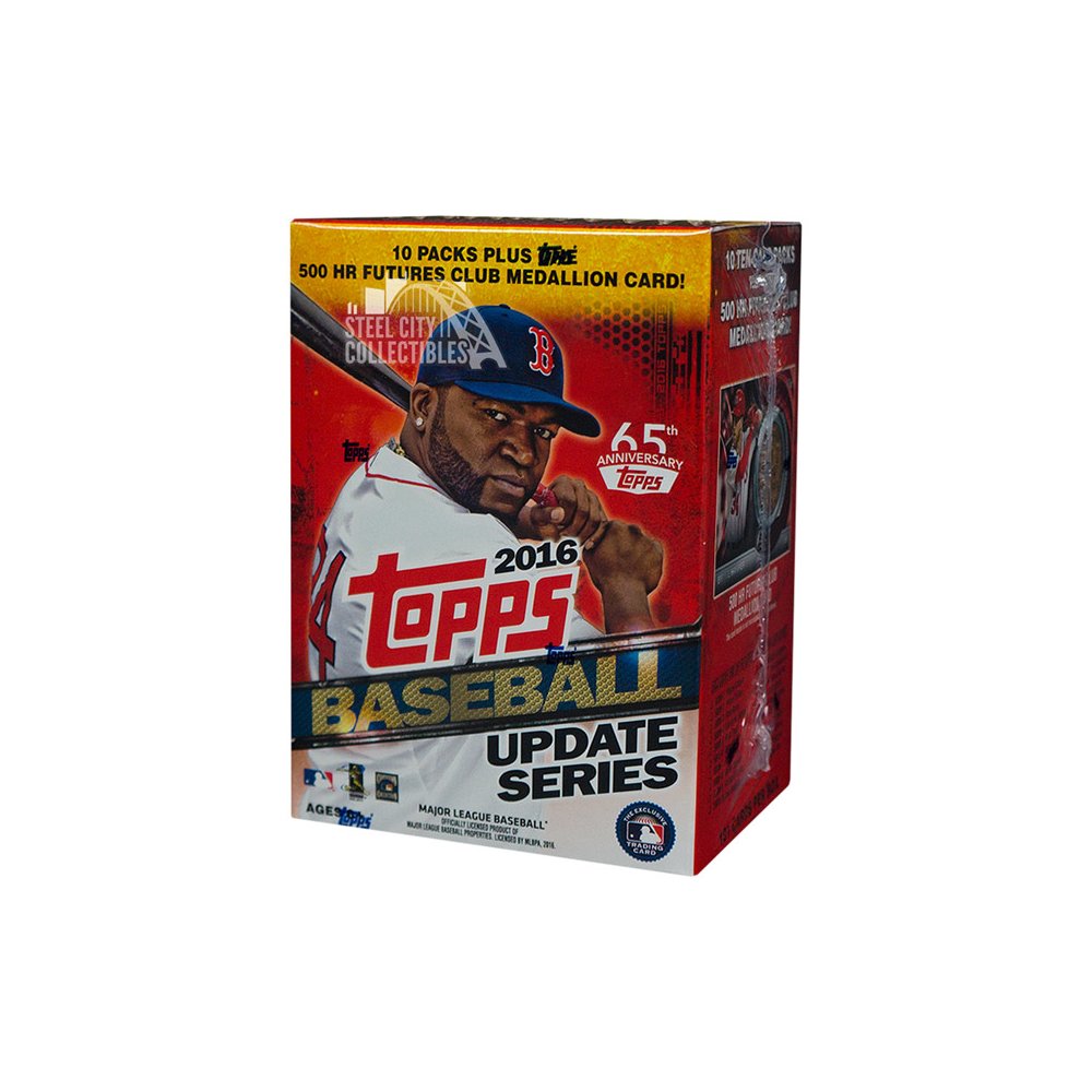 2016 Topps Update Series Baseball 10ct Blaster Box | Steel City ...