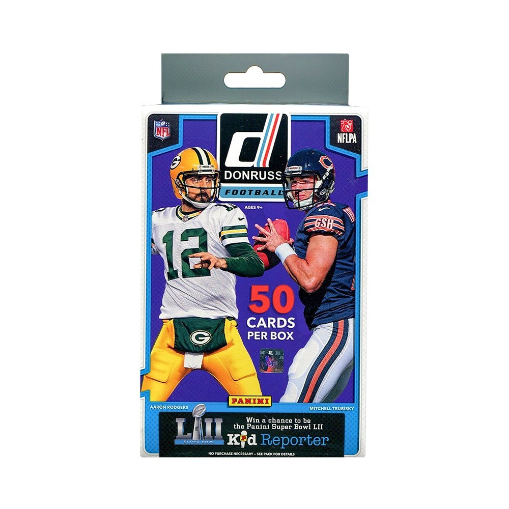 9 Donruss top NFL Hanger Boxes