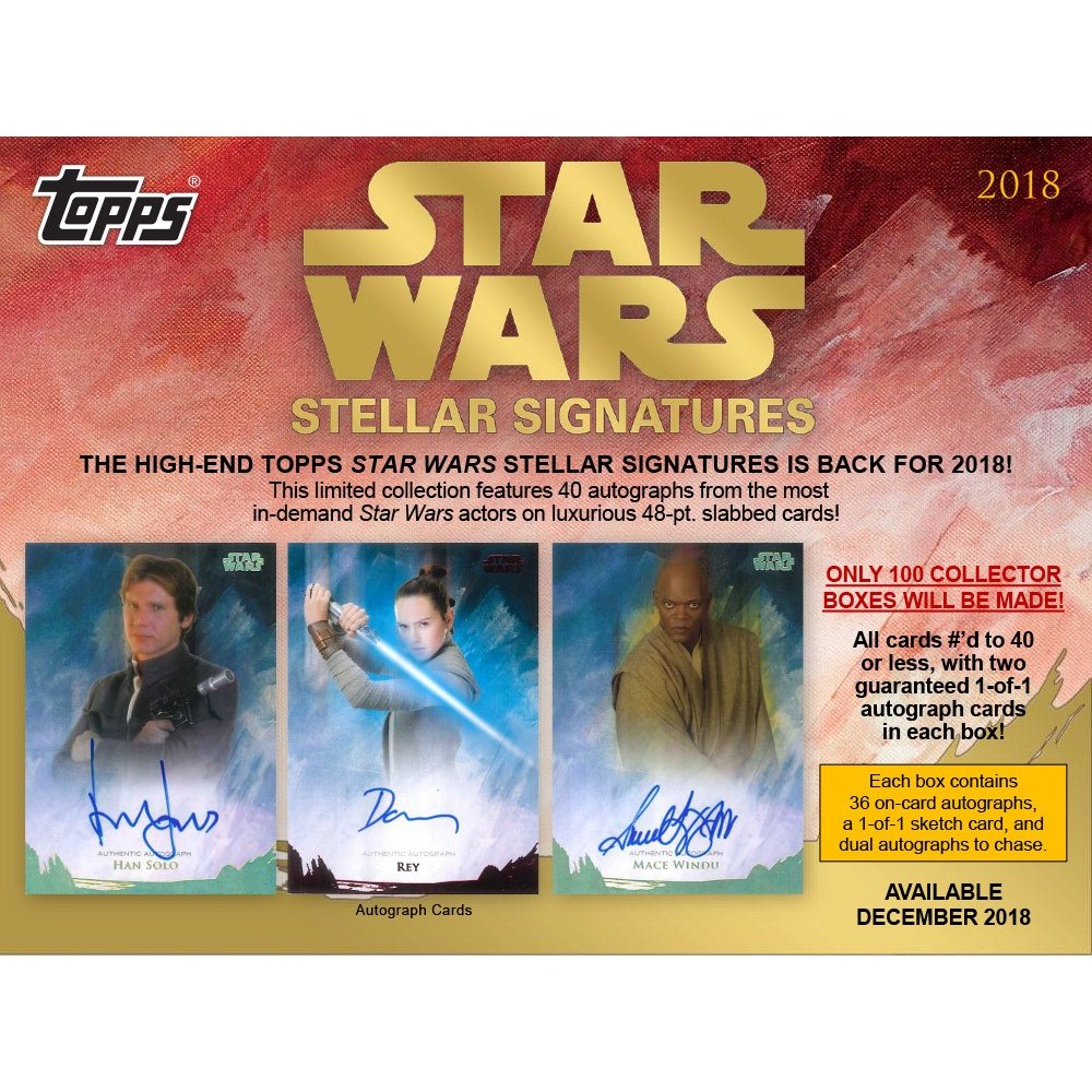 topps star wars signature