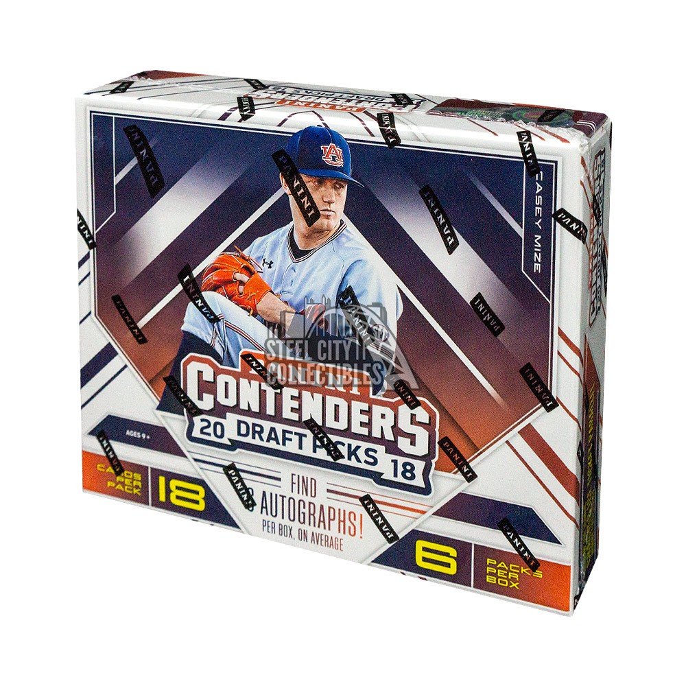 2021 Panini Contenders Draft Picks Football Hobby 12 Box Case