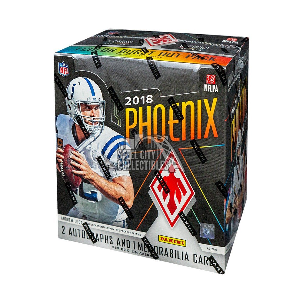 18 Panini Phoenix Football Hobby Box Steel City Collectibles