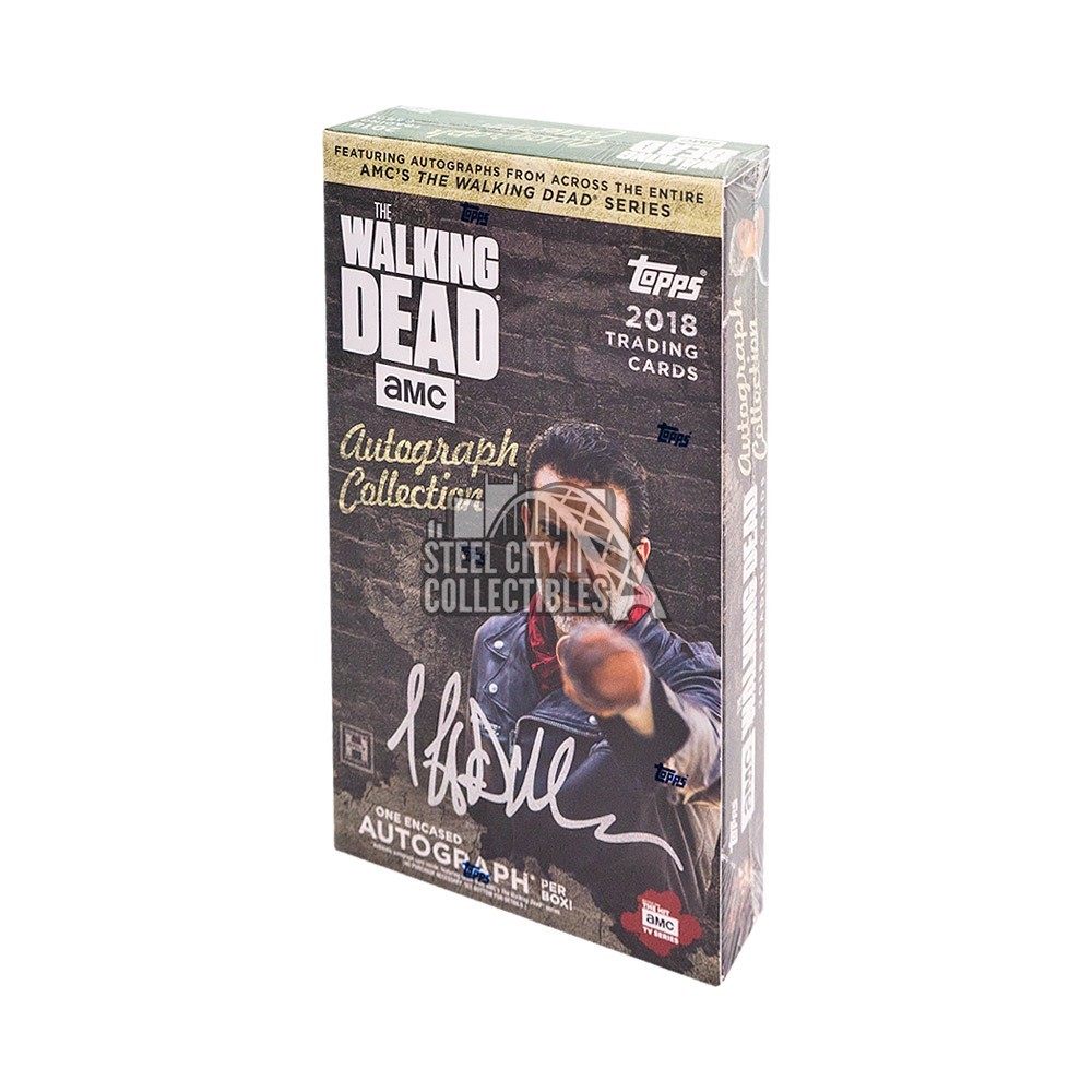 2018 Topps Walking Dead Autograph Collection Hobby Box ...