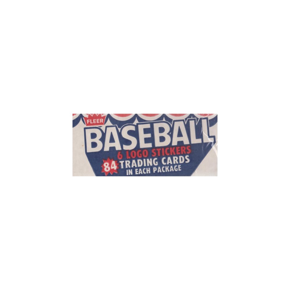 1983 Fleer Baseball Cello Pack Rack Box | Steel City Collectibles