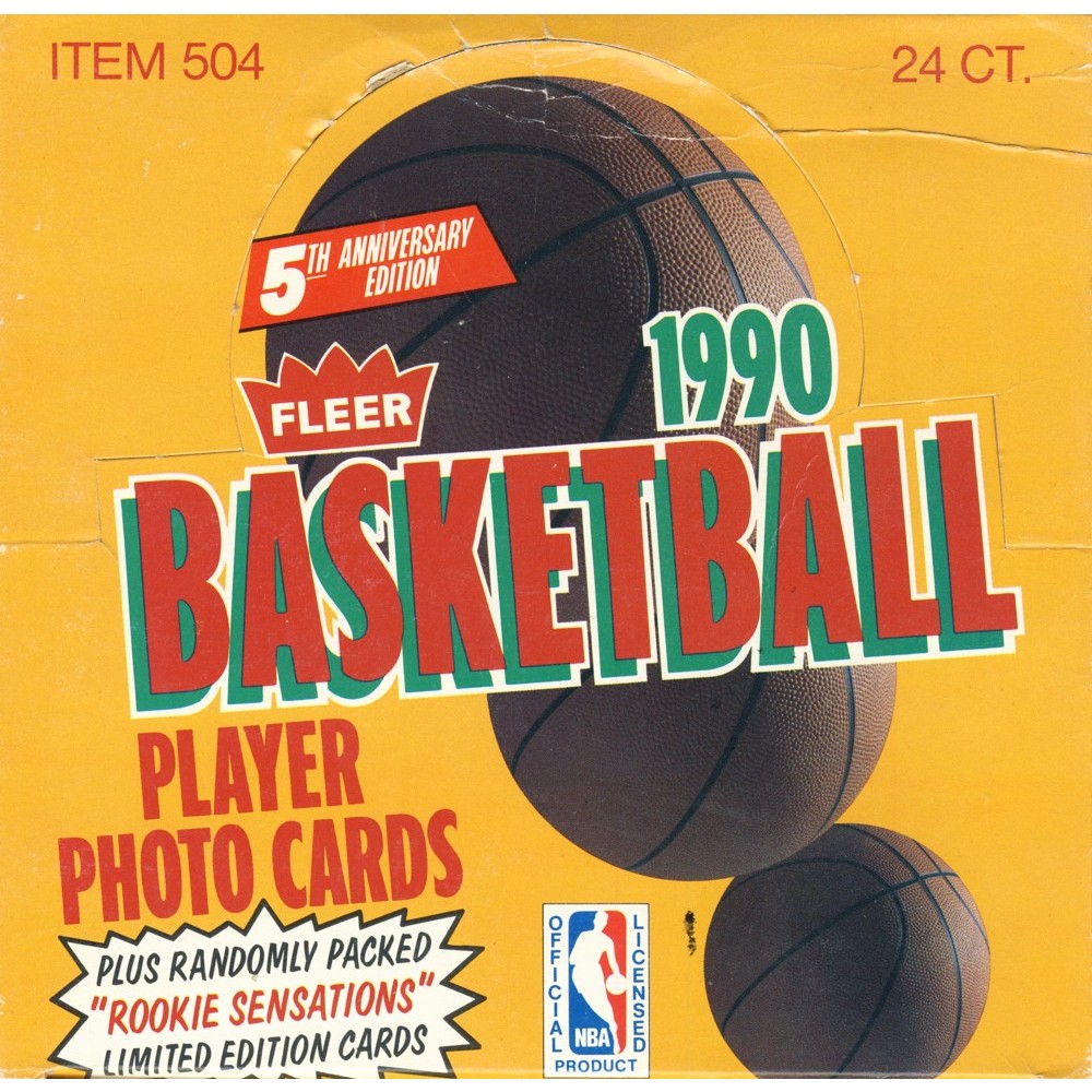 Order 1990-91 Fleer Basketball Cards