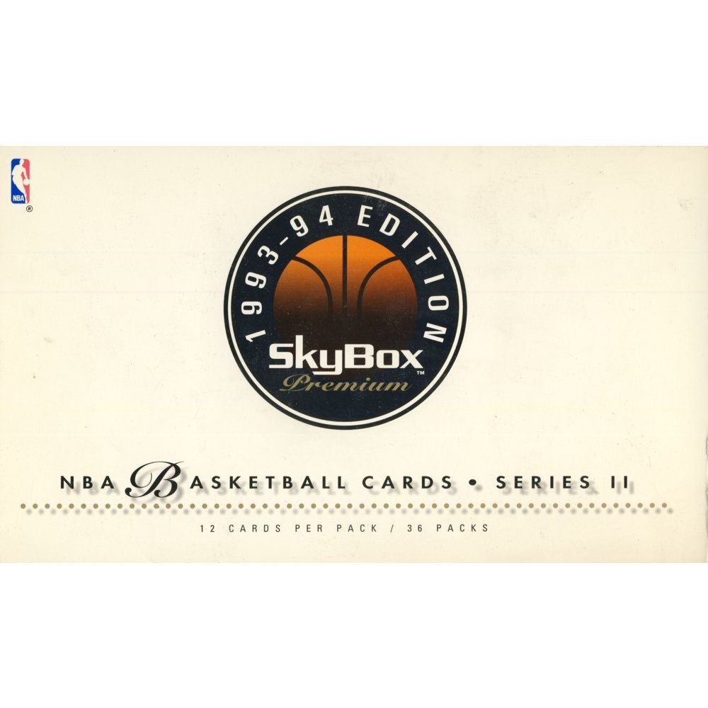 1993-94 Skybox Premium Series 2 Basketball Unsealed Hobby Box | Steel ...