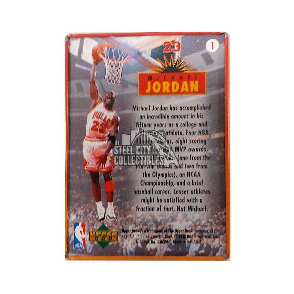 Michael deals Jordan card