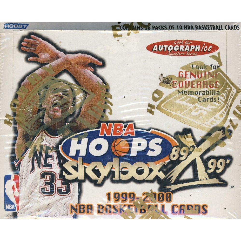 1999-00 Skybox Hoops X Decade Basketball Hobby Box