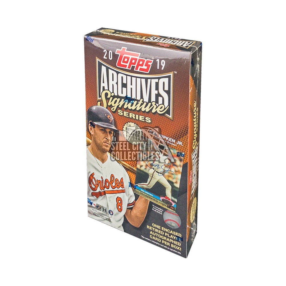 2019 Topps Archives Signature Series Retired Player Edition