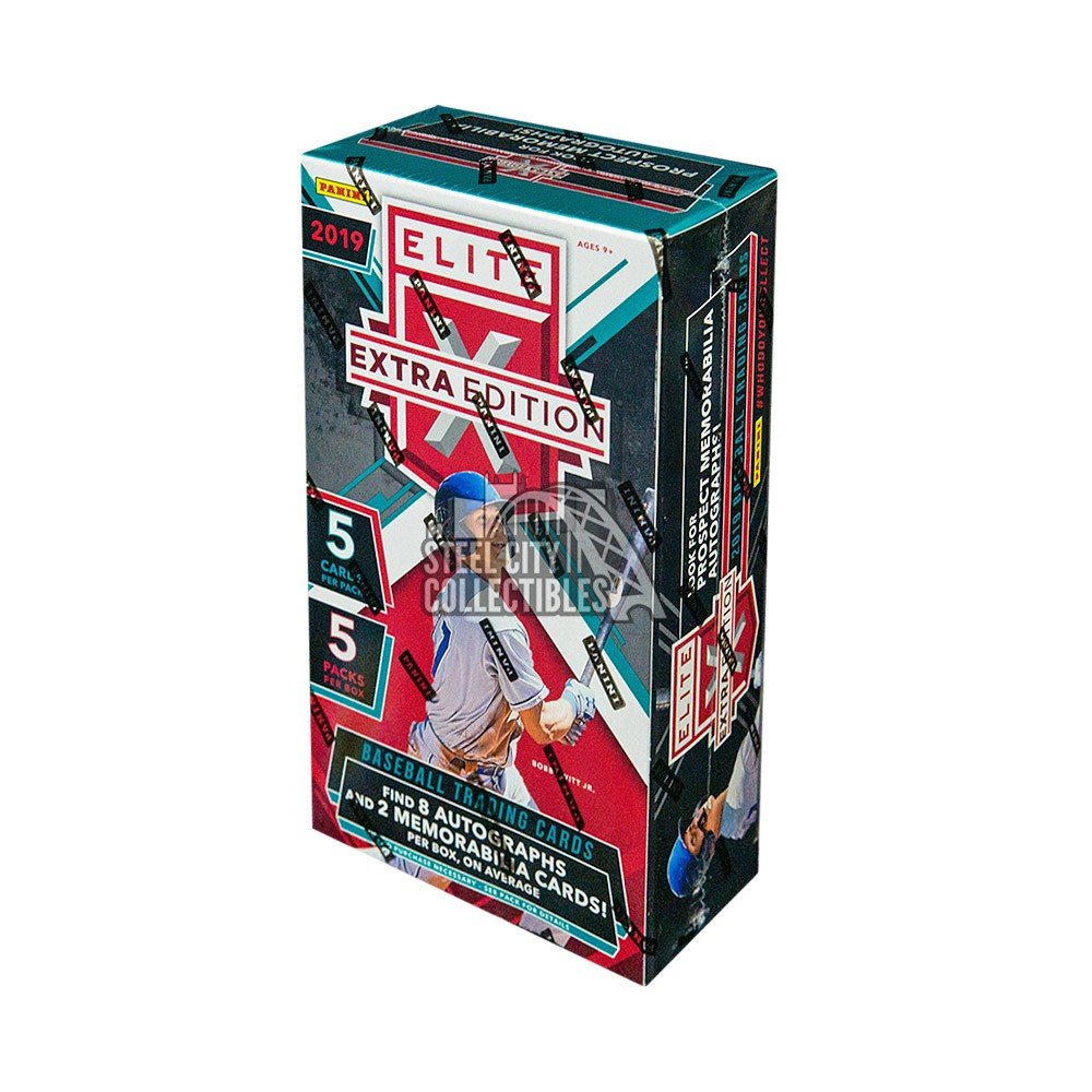 2019 Panini Elite Extra Edition Baseball Hobby Box Steel City
