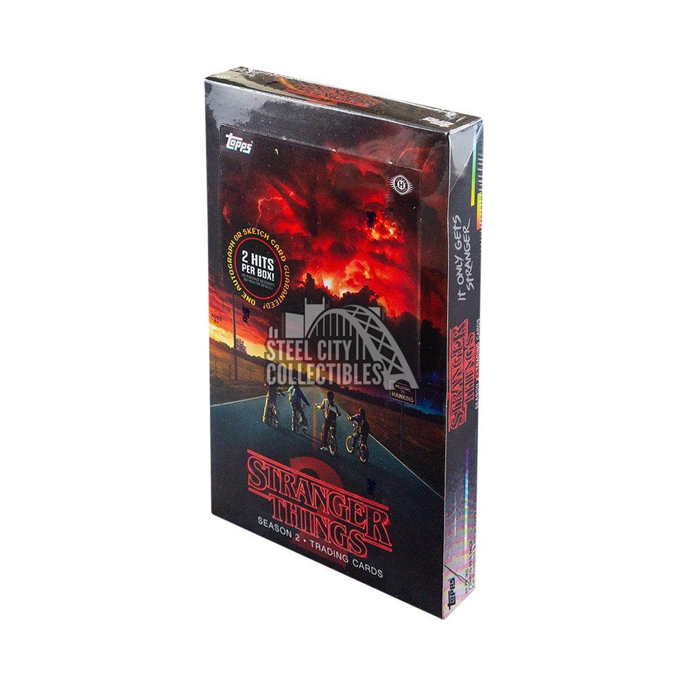 正規店即納】 2019 TOPPS STRANGER THINGS BOX トレカショップ二木