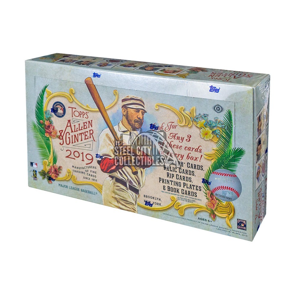 2019 Topps Allen & Ginter Hobby Baseball Box Steel City Collectibles