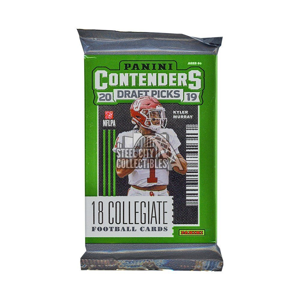 2019 Panini Contenders Draft Picks Collegiate Football Hobby 12