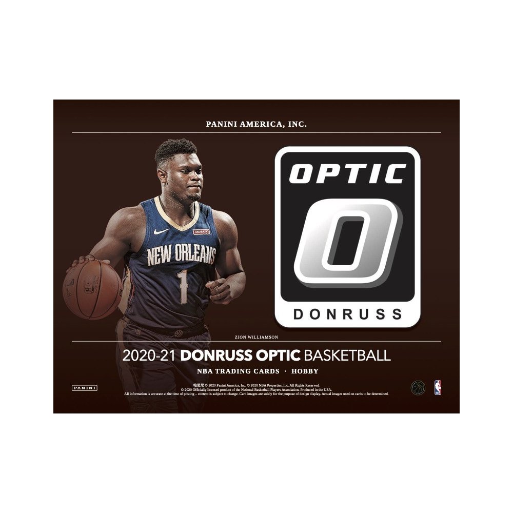 202021 Panini Donruss Optic Basketball Hobby Box Steel City Collectibles