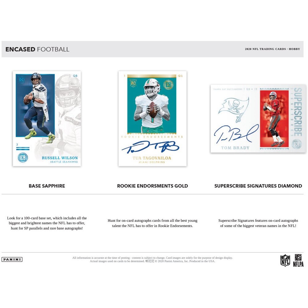 Panini America Delivers an Extensive Sneak Peek at 2020 Encased