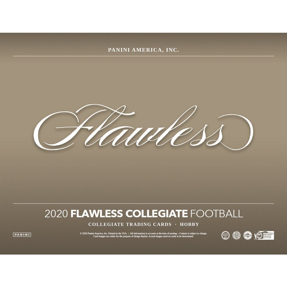 2021 Panini Flawless Collegiate Football Hobby Box - 2021 - US