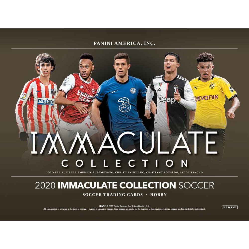 2020 Panini Immaculate Soccer Hobby 6Box Case Steel City Collectibles