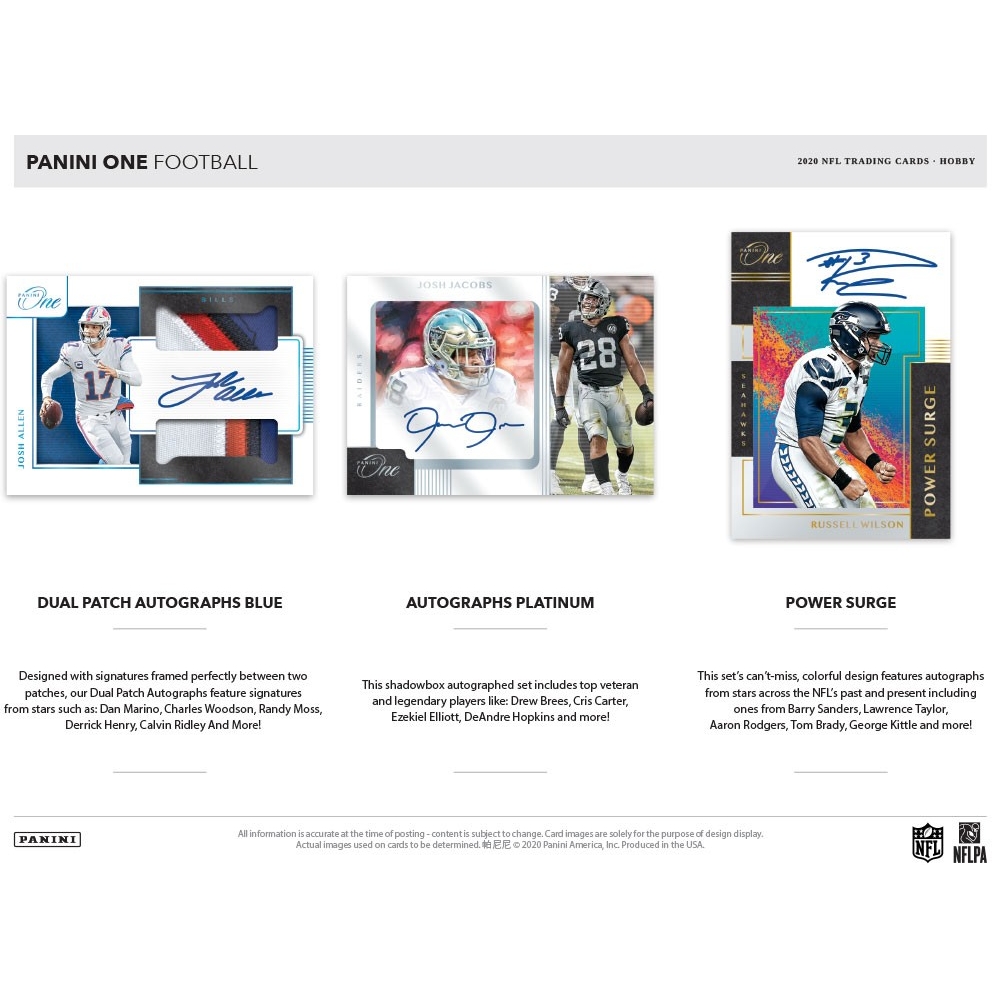 Panini - One - NFL Football Hobby Box 2022