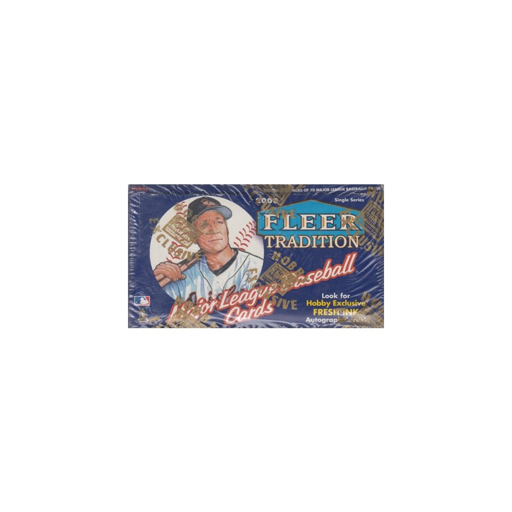 2000 Fleer Tradition Baseball Hobby Box | Steel City Collectibles