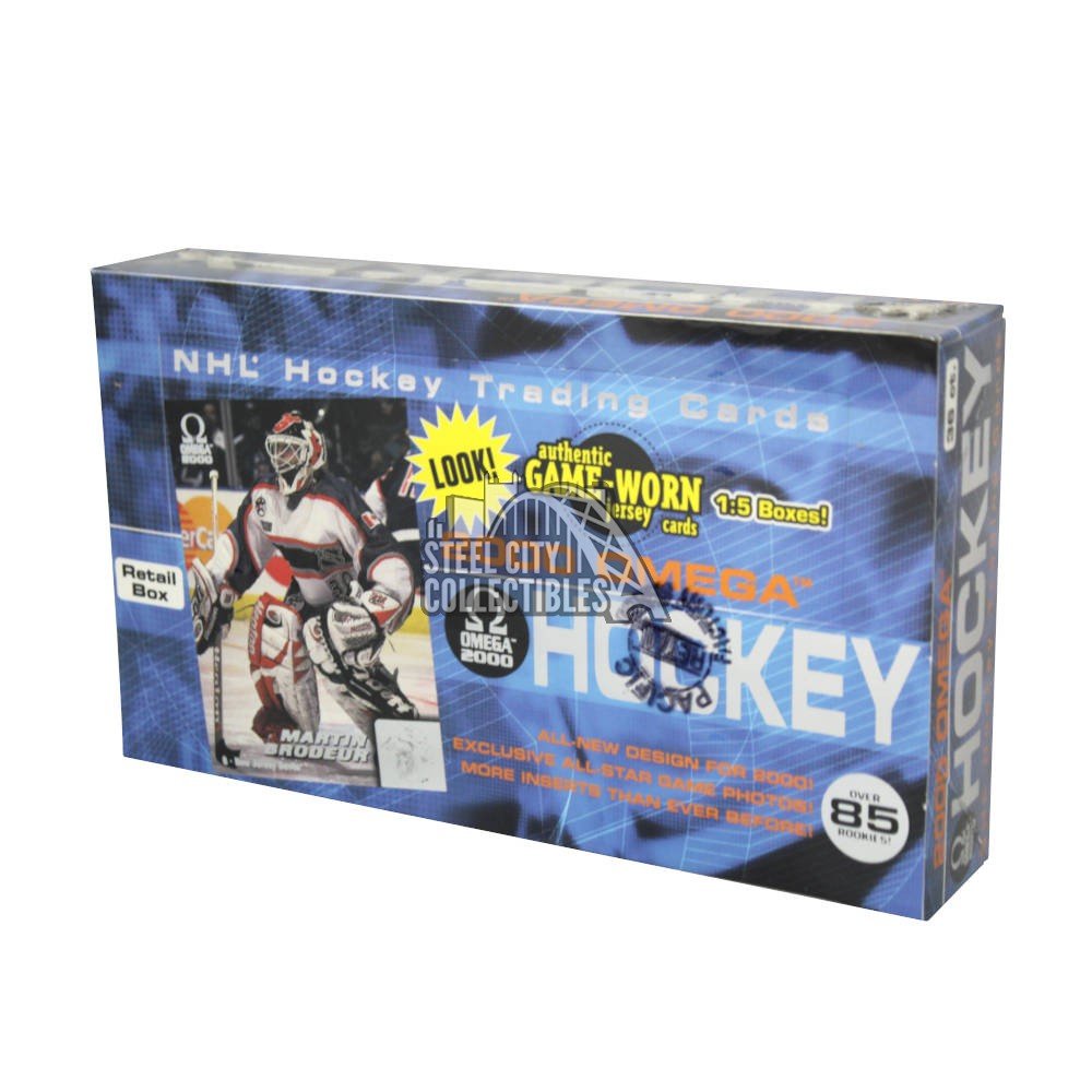 1999 00 Pacific Omega Hockey 36ct Retail Box Steel City Collectibles