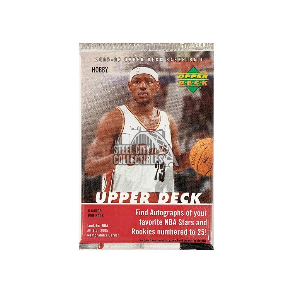 2005 06 Upper Deck Basketball Hobby Pack Steel City Collectibles