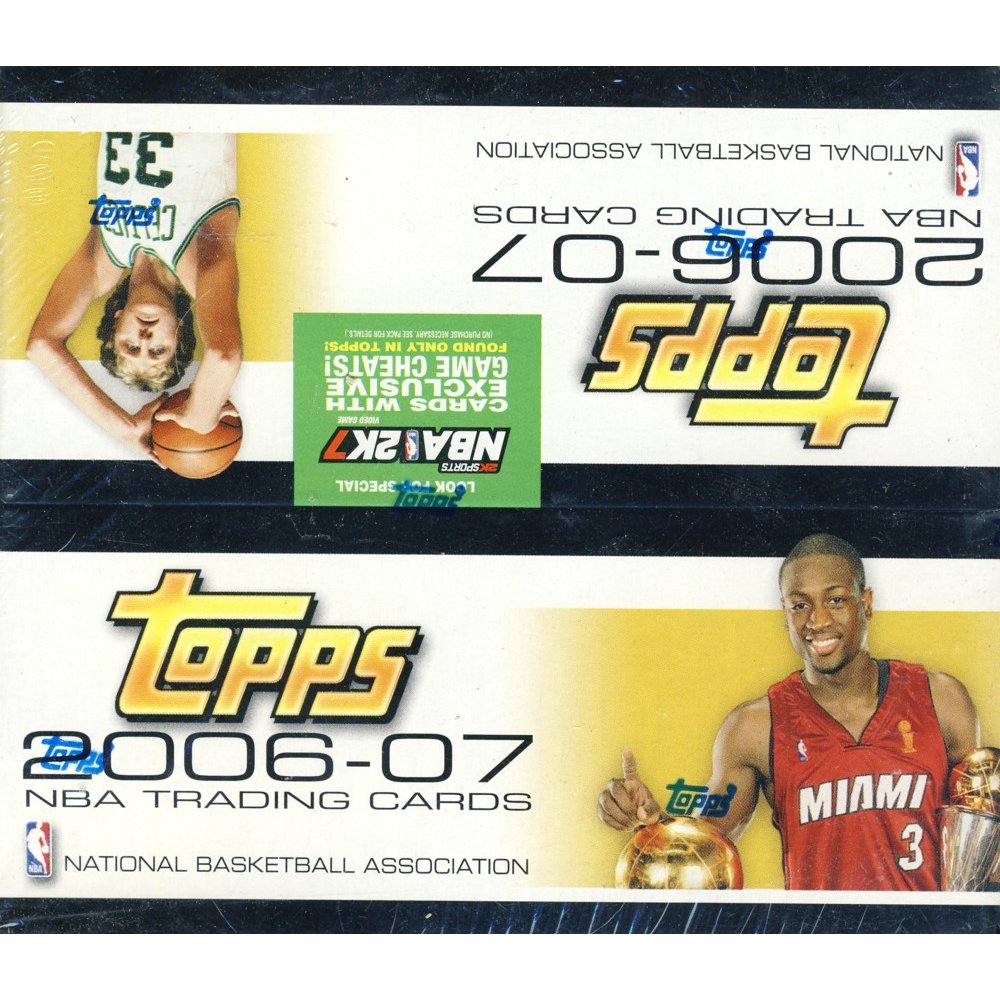 2006-07 Topps Basketball 24ct Retail Box | Steel City Collectibles