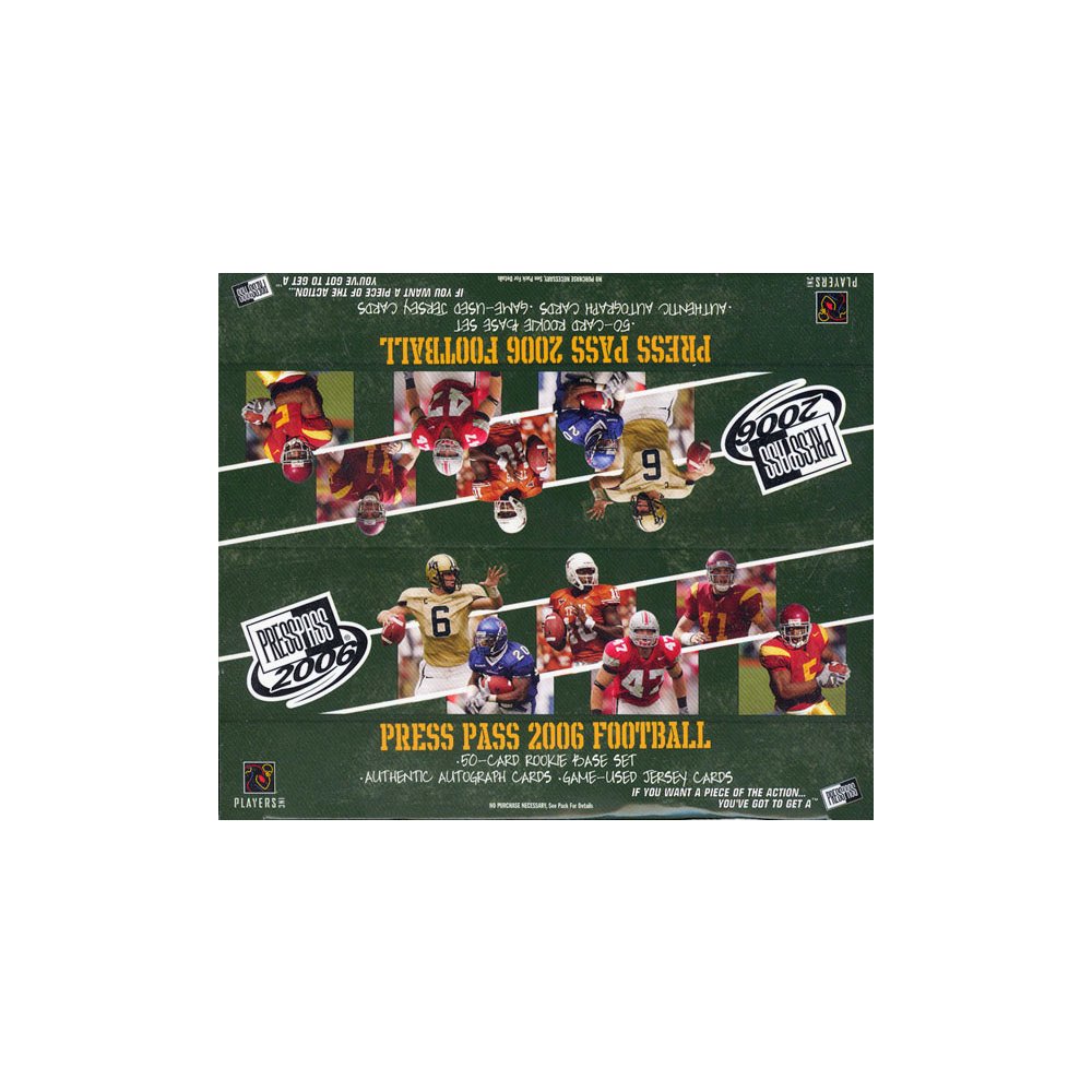 Football - Game Used - Press Pass Collectibles