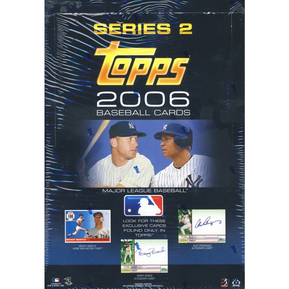 2006 Topps Series 2 Baseball Hobby 24ct Rack Pack Box | Steel City ...