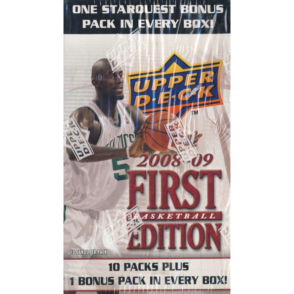 2008 09 Upper Deck First Edition Basketball Blaster Box Steel City