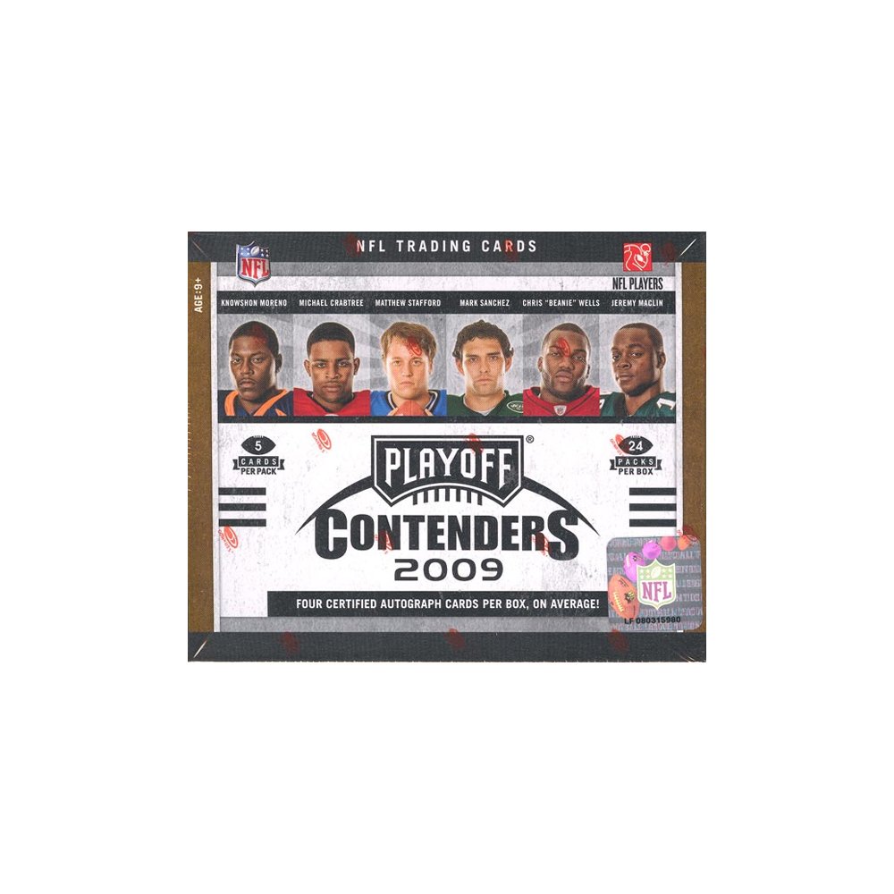 2009 Playoff Contenders Football Hobby Box