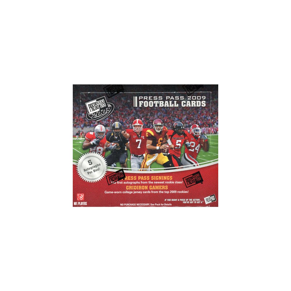 Football - Game Used - Press Pass Collectibles