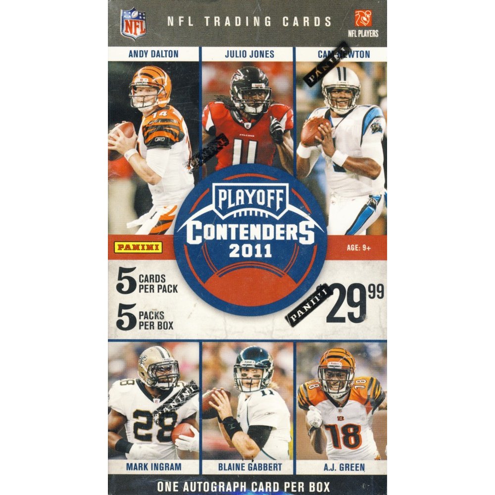 2011 Playoff Contenders Football Hobby Box