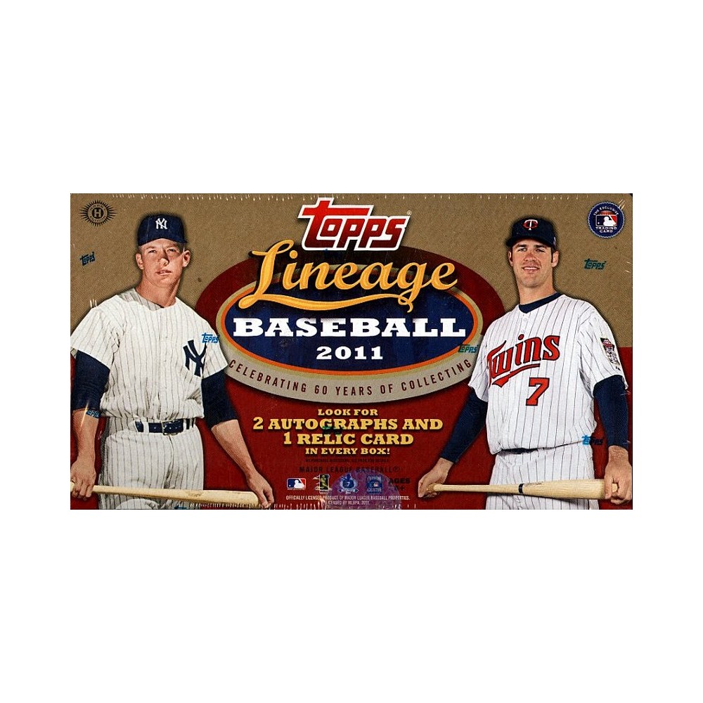 2011 Topps Updates & Highlights Baseball Jumbo Box