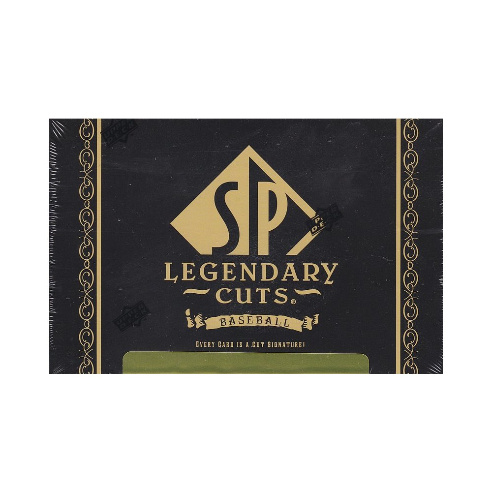 2011 Upper Deck SP Legendary Cuts Baseball Hobby Box | Steel City ...