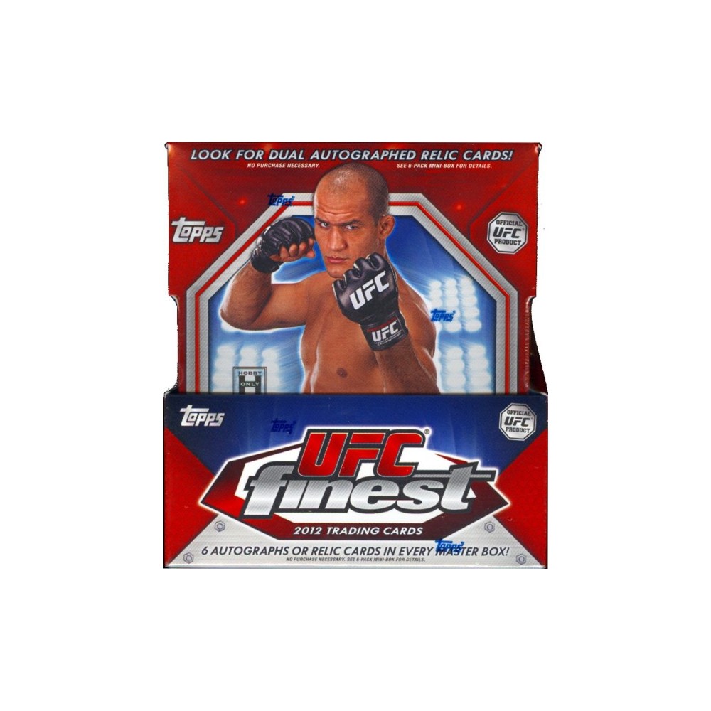 2012 Topps UFC Finest Hobby Box Steel City Collectibles