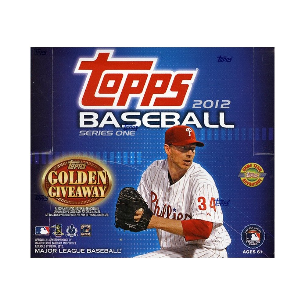 2012 Topps Update Series Baseball Jumbo HTA Box