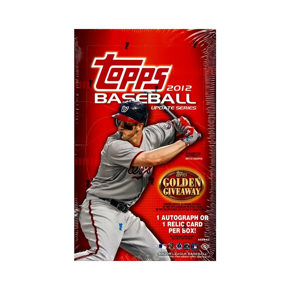 2012 Topps Update Series Baseball Hobby Box