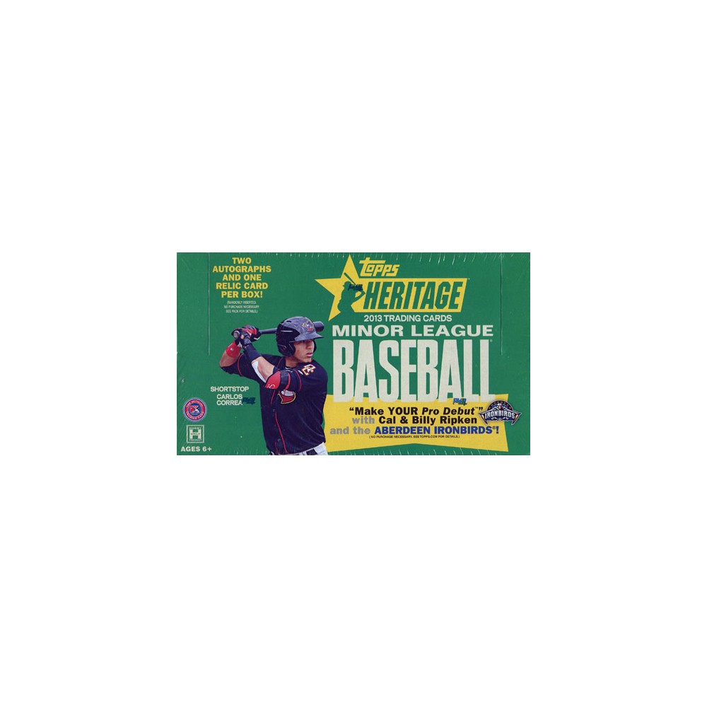 2021 Topps Heritage Minor League Hobby Box