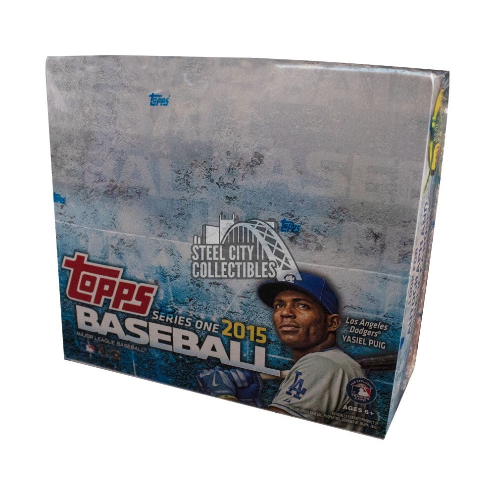 2015 Topps Series 1 Baseball 24ct Retail Box Steel City Collectibles