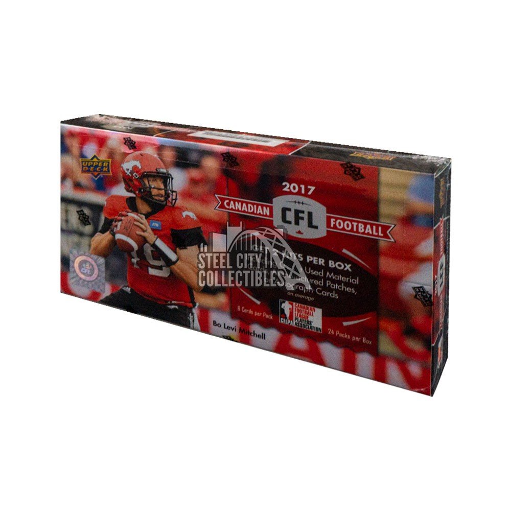 2022 Upper Deck CFL Football Hobby Box