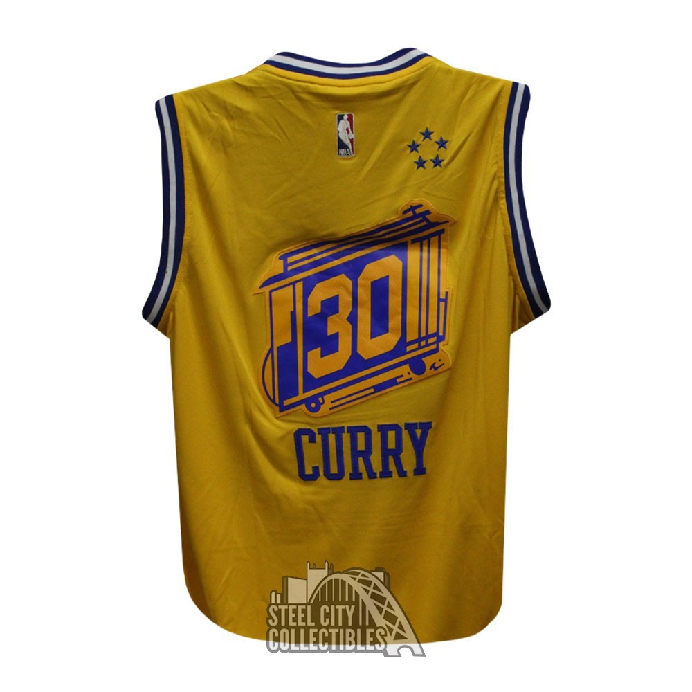 Stephen Curry 2018-19 Golden State Warriors City Edition Jersey