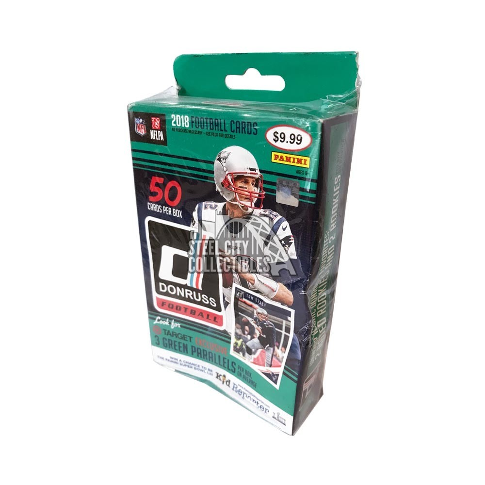 2018 Panini Donruss Football Hanger Box Green Box *PLEASE READ